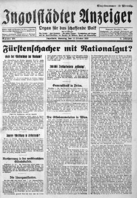 Ingolstädter Anzeiger Samstag 13. Oktober 1928