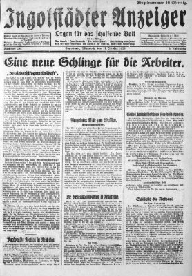 Ingolstädter Anzeiger Mittwoch 17. Oktober 1928