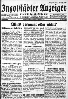 Ingolstädter Anzeiger Dienstag 30. Oktober 1928