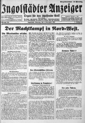 Ingolstädter Anzeiger Dienstag 6. November 1928