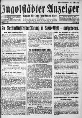 Ingolstädter Anzeiger Mittwoch 14. November 1928