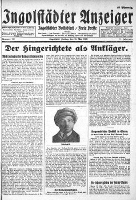 Ingolstädter Anzeiger Friday 31. May 1929