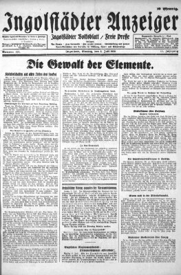 Ingolstädter Anzeiger Montag 8. Juli 1929