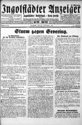 Ingolstädter Anzeiger Freitag 6. Dezember 1929