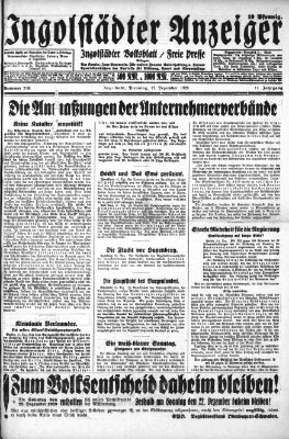 Ingolstädter Anzeiger Dienstag 17. Dezember 1929