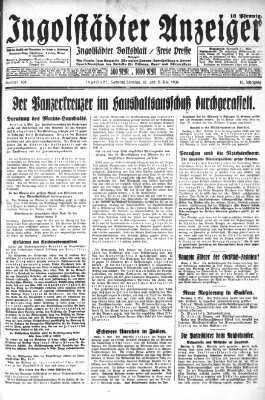 Ingolstädter Anzeiger Samstag 10. Mai 1930