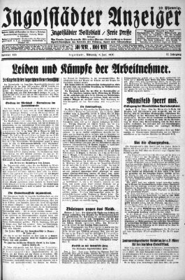 Ingolstädter Anzeiger Mittwoch 4. Juni 1930