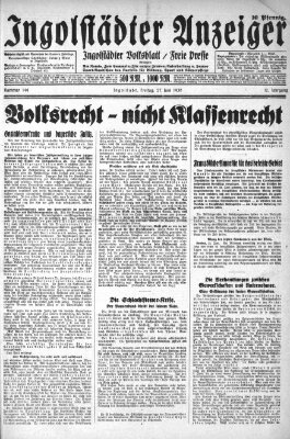 Ingolstädter Anzeiger Freitag 27. Juni 1930