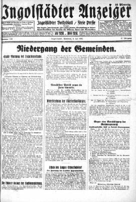 Ingolstädter Anzeiger Mittwoch 9. Juli 1930