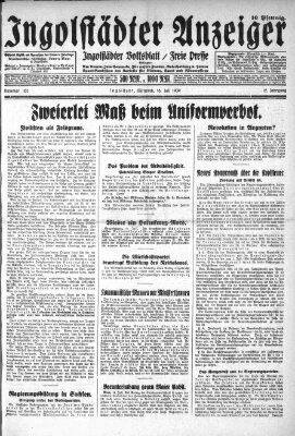 Ingolstädter Anzeiger Mittwoch 16. Juli 1930