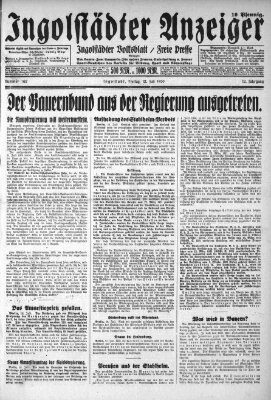 Ingolstädter Anzeiger Freitag 18. Juli 1930