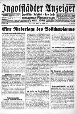 Ingolstädter Anzeiger Freitag 29. August 1930