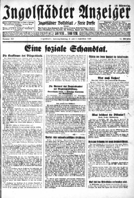 Ingolstädter Anzeiger Samstag 6. September 1930