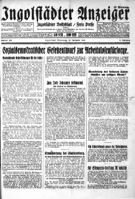 Ingolstädter Anzeiger Donnerstag 18. Dezember 1930