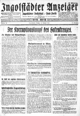 Ingolstädter Anzeiger Friday 13. February 1931