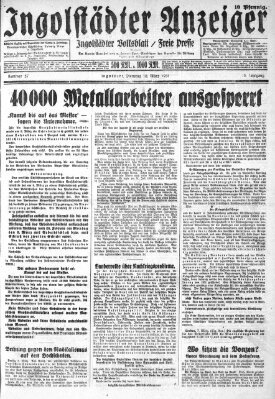 Ingolstädter Anzeiger Dienstag 10. März 1931