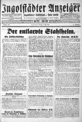 Ingolstädter Anzeiger Freitag 8. Mai 1931