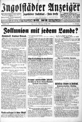 Ingolstädter Anzeiger Dienstag 19. Mai 1931