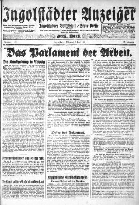 Ingolstädter Anzeiger Mittwoch 3. Juni 1931