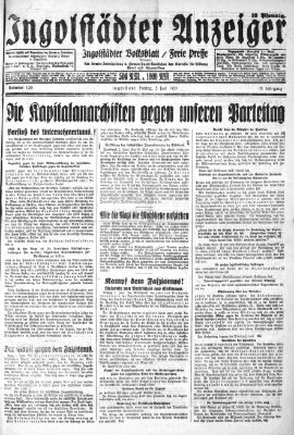 Ingolstädter Anzeiger Freitag 5. Juni 1931