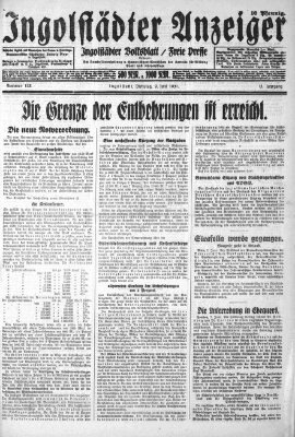 Ingolstädter Anzeiger Tuesday 9. June 1931