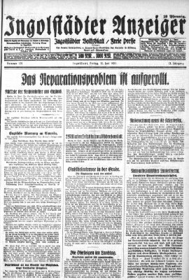 Ingolstädter Anzeiger Freitag 12. Juni 1931