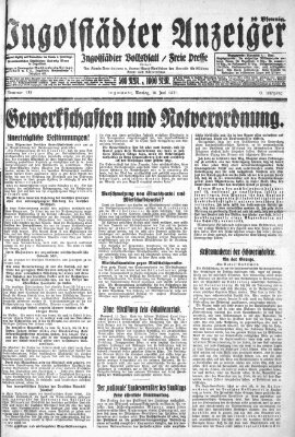 Ingolstädter Anzeiger Montag 15. Juni 1931