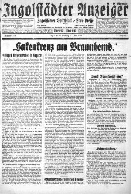 Ingolstädter Anzeiger Samstag 27. Juni 1931