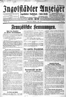 Ingolstädter Anzeiger Mittwoch 1. Juli 1931