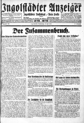 Ingolstädter Anzeiger Donnerstag 16. Juli 1931