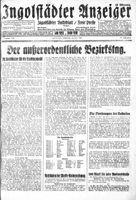 Ingolstädter Anzeiger Dienstag 21. Juli 1931