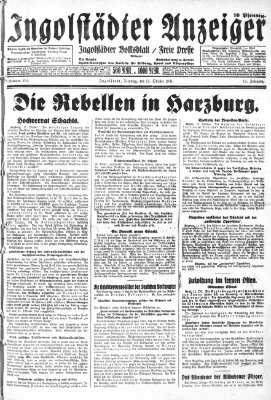 Ingolstädter Anzeiger Dienstag 13. Oktober 1931