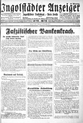 Ingolstädter Anzeiger Freitag 6. November 1931