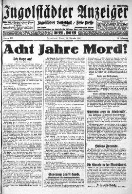 Ingolstädter Anzeiger Montag 23. November 1931