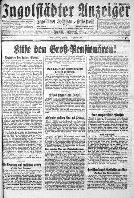 Ingolstädter Anzeiger Freitag 4. Dezember 1931