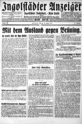 Ingolstädter Anzeiger Montag 18. Januar 1932