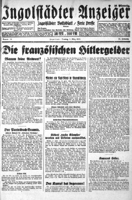 Ingolstädter Anzeiger Dienstag 1. März 1932