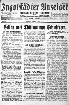 Ingolstädter Anzeiger Thursday 3. March 1932