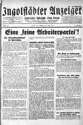 Ingolstädter Anzeiger Dienstag 10. Mai 1932