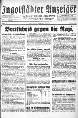 Ingolstädter Anzeiger Mittwoch 11. Mai 1932
