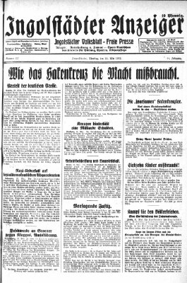 Ingolstädter Anzeiger Dienstag 24. Mai 1932