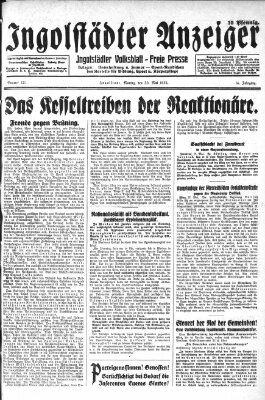 Ingolstädter Anzeiger Montag 30. Mai 1932