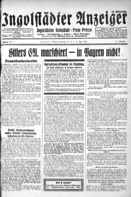 Ingolstädter Anzeiger Sonntag 19. Juni 1932