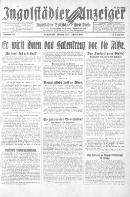 Ingolstädter Anzeiger Montag 31. Oktober 1932