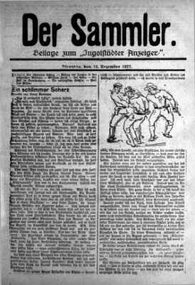 Ingolstädter Anzeiger Dienstag 13. Dezember 1927