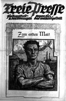 Freie Presse für Ingolstadt u. den Donaugau (Ingolstädter Anzeiger) Dienstag 1. Mai 1923