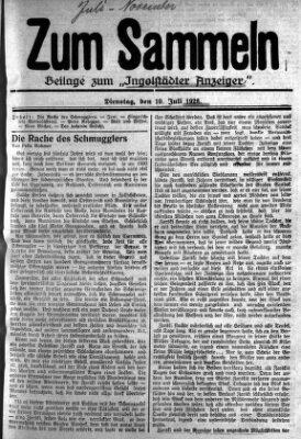 Ingolstädter Anzeiger Dienstag 10. Juli 1928