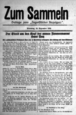 Ingolstädter Anzeiger Dienstag 24. Dezember 1929