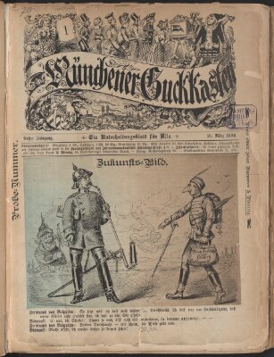 Münchner Guckkasten Samstag 10. März 1888