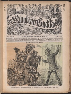 Münchner Guckkasten Samstag 7. April 1888